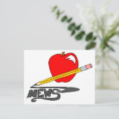 Carte Postale Bulletin scolaire (Debout devant)