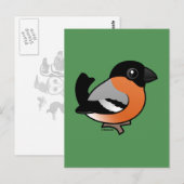 Carte Postale Bullfinch (Devant / Derrière)