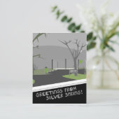 Carte Postale Bullis Park - Salutations De Silver Spring ! (Debout devant)