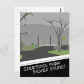 Carte Postale Bullis Park - Salutations De Silver Spring ! (Devant / Derrière)