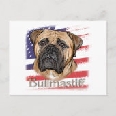 Carte Postale Bullmastiff (Devant)