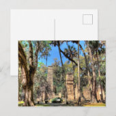 Carte Postale Bulow Plantation, Floride (Devant / Derrière)
