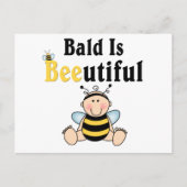 Carte Postale Bumble Baby Bee Bald est magnifique (Devant)