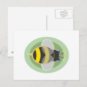 Carte Postale Bumble Bee (Devant / Derrière)