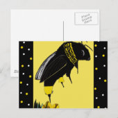 Carte Postale Bumble Bee (Devant / Derrière)