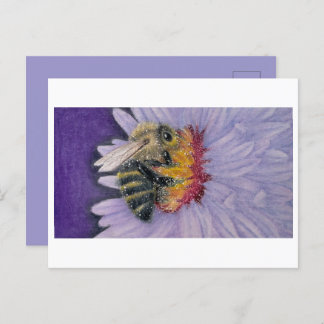 Carte Postale Bumble Bee Sketch Imprimer