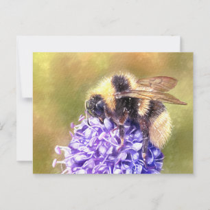 Carte Postale Bumblebee