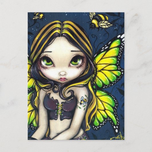 Carte postale "Bumblebee Tattoo" (Devant)