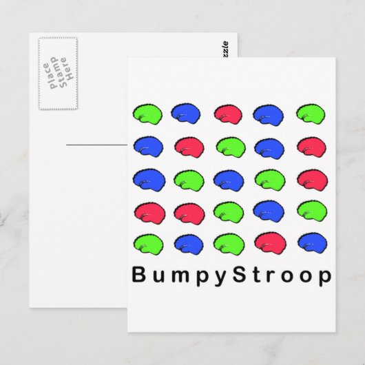 Carte Postale Bumpy Stroupe (Devant / Derrière)