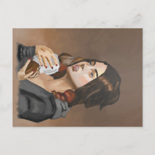 Carte postale Bun café