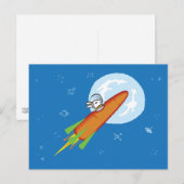 CARTE POSTALE BUN DE ROCKET (Devant / Derrière)