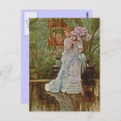 Carte Postale Bunch de Lilacs c1875 (Devant / Derrière)