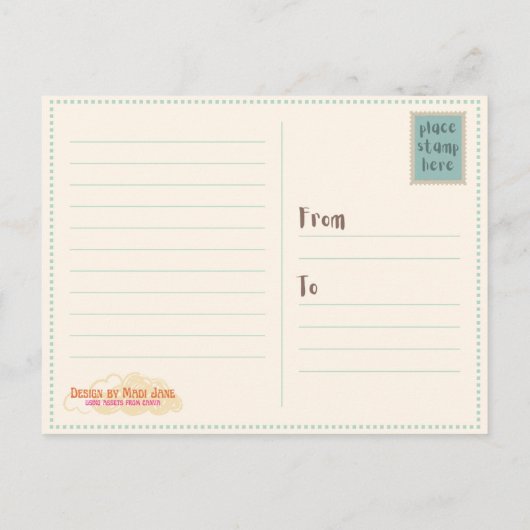 Carte Postale Buncha Hocus Pocus (Dos)