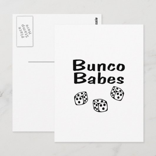 Carte Postale Bunco Babes (Devant / Derrière)