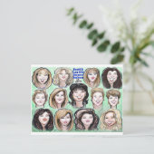 Carte Postale Bunco Babes (Debout devant)