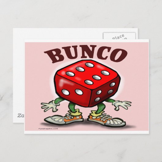 Carte Postale Bunco (homonymie) (Devant / Derrière)