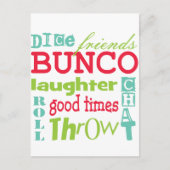 Carte Postale Bunco Subway Art Design Par Artinsped (Devant)