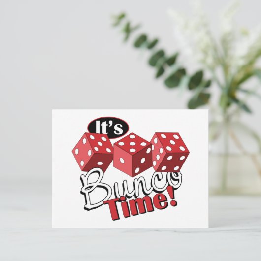 Carte Postale Bunco TIme (Debout devant)