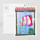 Carte Postale Bundaberg Australie affiche de voyage (Devant / Derrière)