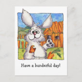 Carte Postale Bunderful Day- Ur Bunreal! (Devant)