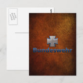 Carte Postale Bundeswehr Emblem (Devant / Derrière)
