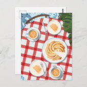 Carte Postale Bundt Cake and Coffee for Two (Devant / Derrière)