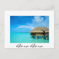 Bungalow sur Bora Bora blanc