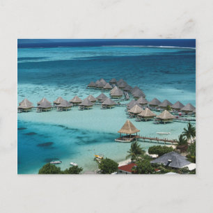 Carte Postale Bungalows de l'hôtel Beachcomber