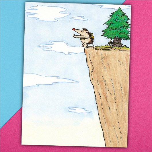 Carte postale BUNGEE KISS par Nicole Janes