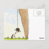 Carte postale BUNGEE KISS par Nicole Janes (Dos)