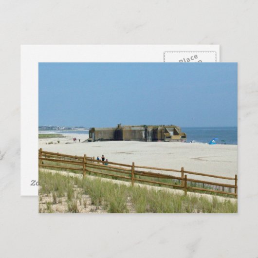Carte Postale Bunker du Cap May (Devant / Derrière)