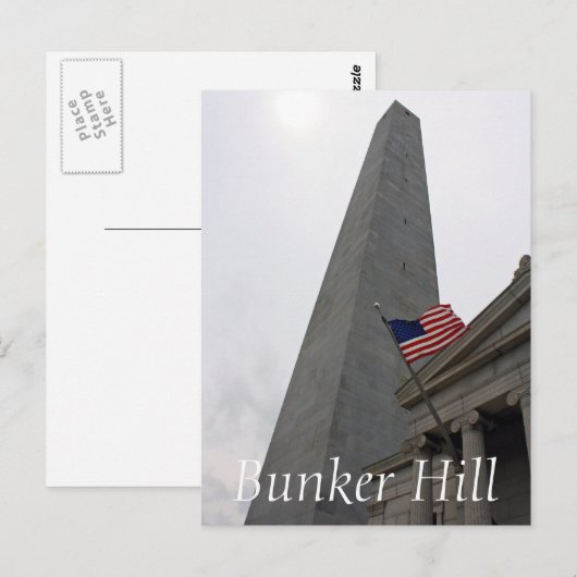 Carte Postale Bunker Hill (Devant / Derrière)