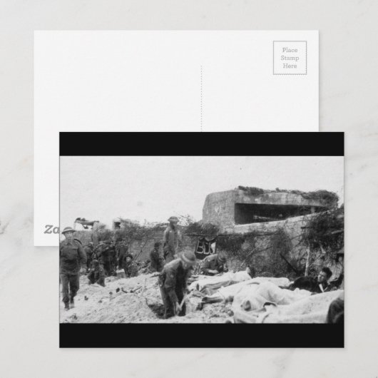 Carte Postale Bunker sur Hill (Devant / Derrière)