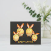Carte postale Bunnies de Pâques (Debout devant)