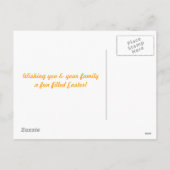 Carte postale Bunnies de Pâques (Dos)