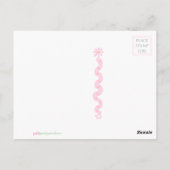 Carte postale Bunny avec Bugs (Dos)