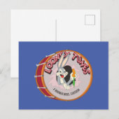 Carte Postale BUNNY™ - Bonnet à l'intérieur de LOONEY TUNES™ (Devant / Derrière)