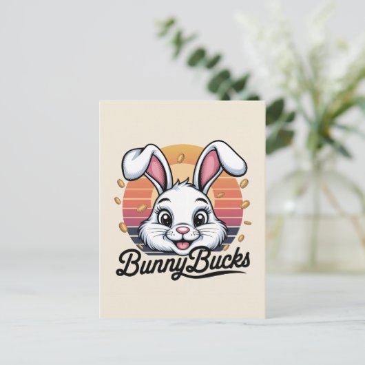 Carte Postale Bunny Bucks (Debout devant)