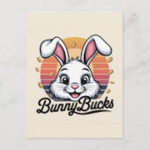 Carte Postale Bunny Bucks (Devant)
