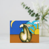 CARTE POSTALE BUNNY CÉLESTIQUE (Debout devant)