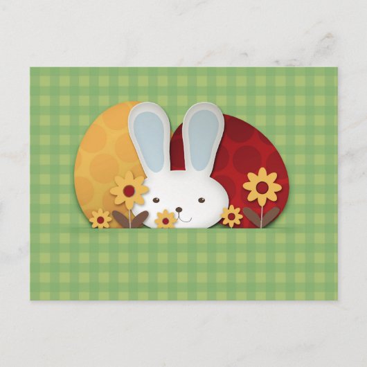Carte Postale Bunny Cute (Devant)