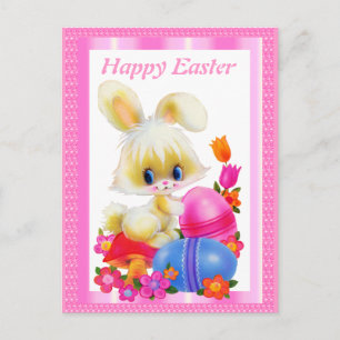 Carte postale Bunny de Pâques