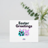 Carte postale Bunny Fuzzies (Debout devant)