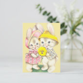 Carte Postale Bunny Girl+Boy (Debout devant)