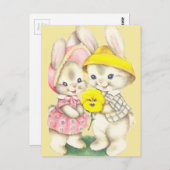 Carte Postale Bunny Girl+Boy (Devant / Derrière)