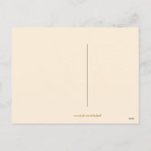 Carte postale Bunny Girl Pâques (Dos)