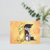 Carte Postale Bunny Love (Debout devant)