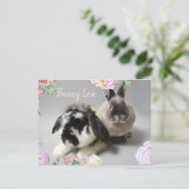 Carte Postale Bunny Love (Debout devant)