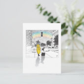 CARTE POSTALE BUNNY LOVE (Debout devant)