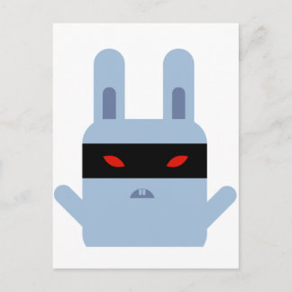 Carte Postale Bunny Malin